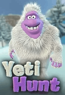Yeti Hunt slot game featuring winter theme and bonus rounds